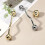 Bright Chrome Cabinet Knobs Set, Durable Zinc Alloy Round Drawer Pulls, 4Piece Modern Handles 4