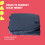 Hillington Portable Camping Toilet 150kg Foldable 5