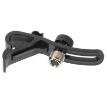 Drum Mic Clip with Secure Clamp Grip and 360 Swivel Adjustment, Black Drum Microphone Clamp for Stage and Studio