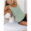 Canotte da Donna con Scollo A U, Modello 2025, Aderenti, Morbide e Basiche Verde S 2