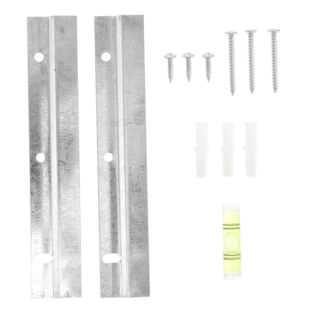 French Cleat Mounting Kit With Z Bracket Hanger For Mirrors And Frames, Easy Secure Wall Mounting 9330225666158