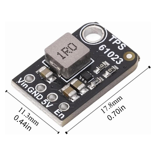 TPS61023 5V 1A augmente le module de régulateur de tension pour 2