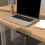 Acrylic Dock Holder Under Desk Laptop Holder Mount Bracket Easy 5
