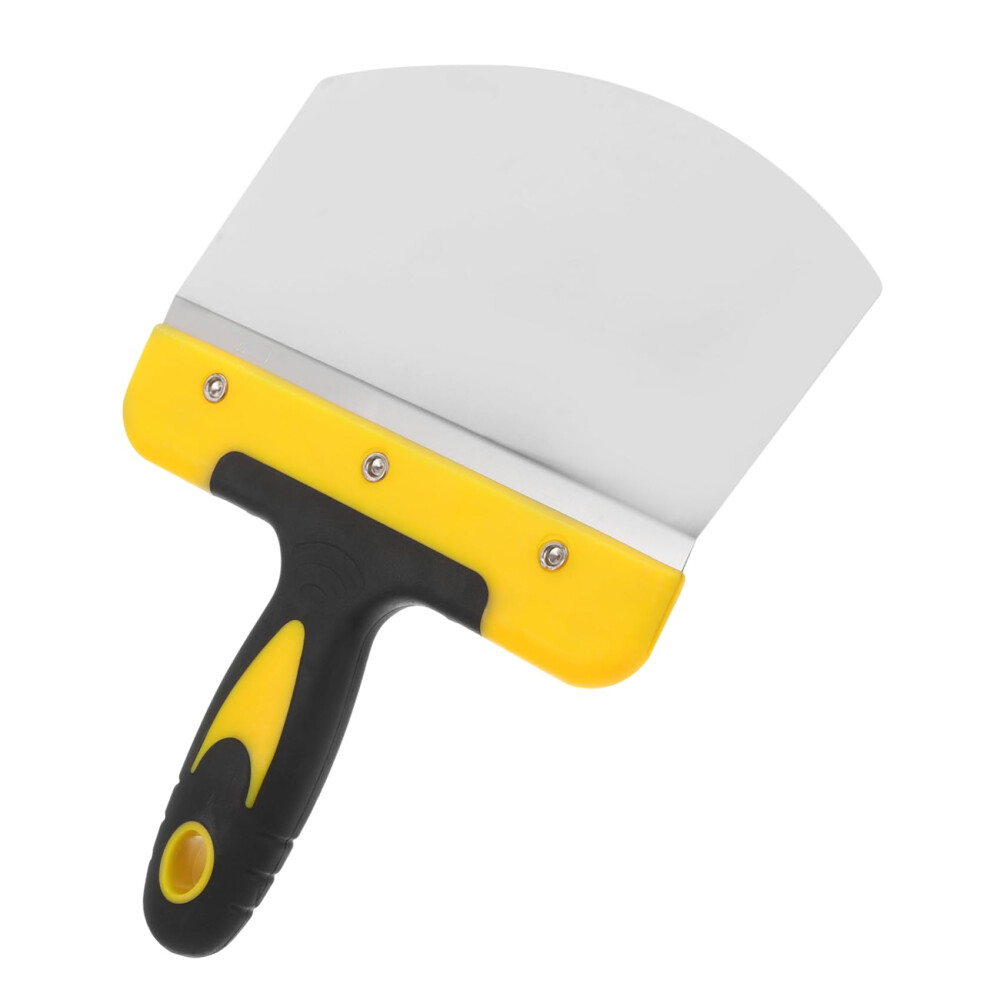 Stainless Steel Scraper Tool And Putty Spatula With Ergonomic Comfort Grip For Home Painting And Cleaning 9310869674566