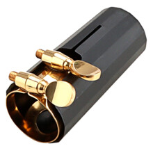 Alto Saxophone Mouthpiece Cap Clip with Adjustable Fastener Grip, Durable Moisture Control Protector for Travel and Performance