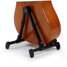 Foldable Guitar Stand with Stable Floor Support for Bass Acoustic and Electric Guitars
