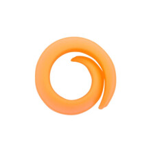 Silicone Bobbin Clip and Thread Spool Holder Orange, AntiUnwinding Design for Sewing and Embroidery