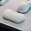 3D Printed Keyboard Wrist Pad Lightweight Resin Material-White 6