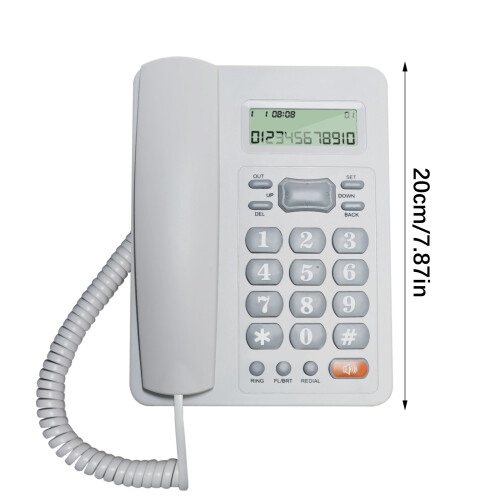 Practical Home Telephone Crisped Auditory Quality Wall Or Table 2
