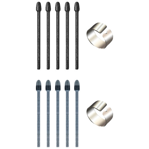 5Pieces Felt Tip for One DTC141 134 121 Ensuring-Black 1