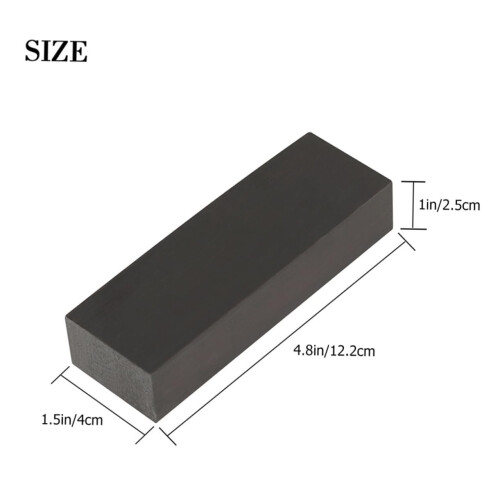 Ebony Wood Block for Guitar Making, Durable Smooth Finish, Easy DIY Shaping for Luthier Projects 1