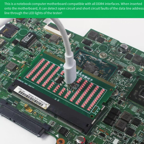 DDR4 Memory Test Card for Laptop with LED Indicator and 1