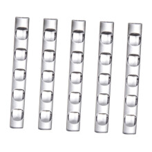 5Pcs Nail Brush Holder Set, Durable Manicure Brush Organizer with Stable Anti‑Tip Base for Nail Salon