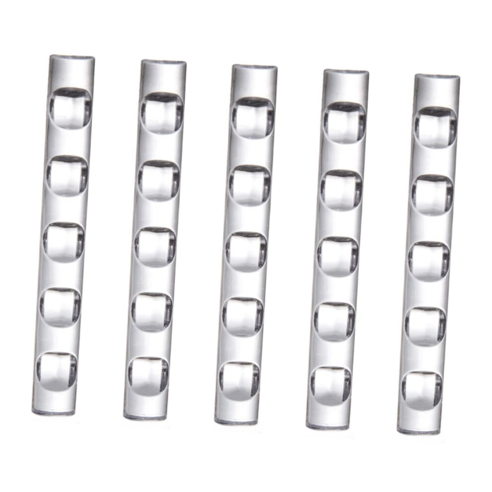 5Pcs Nail Brush Holder Set, Durable Manicure Brush Organizer with Stable AntiâTip Base for Nail Salon