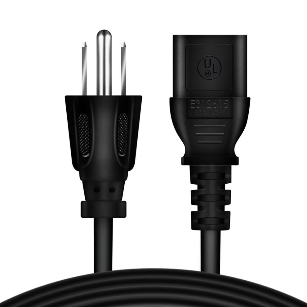 5Ft Ul Listed Ac Power Cord, Universal 3 Pin Power Cable For Dbx Driverack Px Amplifier And Speaker 9330225622208