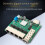 Mini 10/100/1000Mbps Adaptive Networking Switches 6-standard B 6
