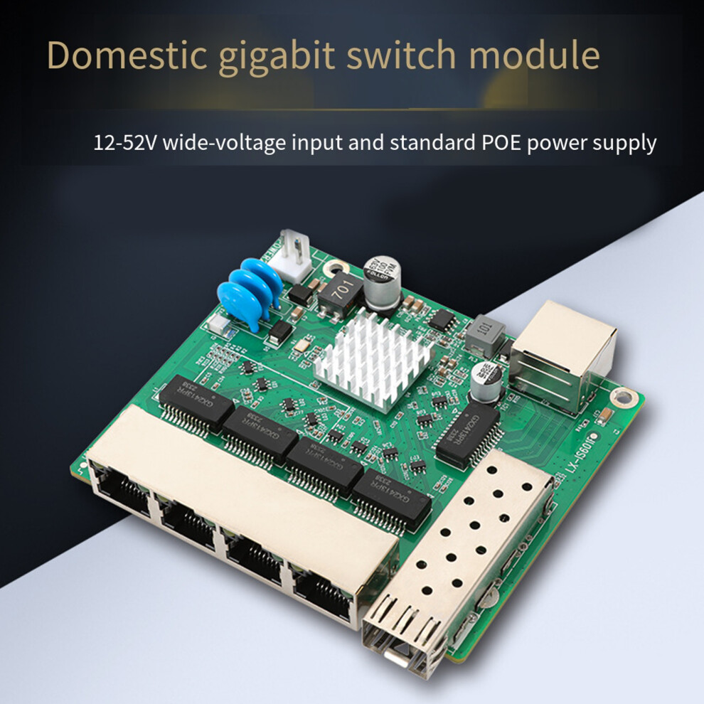 Mini 10/100/1000Mbps Adaptive Networking Switches 6-standard B on OnBuy