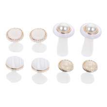 8pcs Silicone Toe Separator for Women, Comfortable Reusable Pedicure Toe Spacer Set