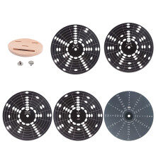 Aluminum Alloy Guitar Chord Wheel Circle of Fifths Music Theory Tool for Beginners