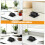 Verticale laptopstandaard, verstelbaar,-Witte enkele opening 6