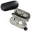 Double Eyeglass Case, 2 In 1 Double Sided Glasses Case With Mirror 1