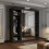 (203, Wenge) Houston Sliding Mirrored Wardrobe 3