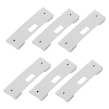 6pcs Vertical Blind Kit with Plastic Tabs, Easy Fix for Damaged Vertical Blinds, Precise Fit Design
