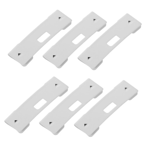 6pcs Vertical Blind  Kit with Plastic Tabs, Easy Fix for Damaged Vertical Blinds, Precise Fit Design