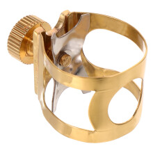 Alto Saxophone Ligature Durable Brass Fastener for Secure Reed Hold and Enhanced Tone Control