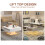Lift Top Coffee Table with Storage 8
