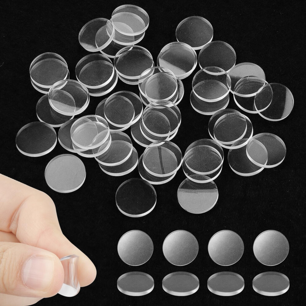 100 Pcs Clear Rubber Pads For Glass Table Tops, NonâSlip Bumpers For Furniture, Scratchâ Support 9310869676201