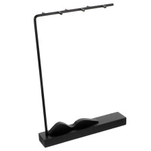 Iron Calligraphy Brush Holder Chinese Brush Rack with Stable Construction for Multi Brush Organization
