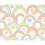 (Medium (3m X 2.4m)) Rainbow Wobble - Grey 2