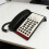Durability Plastic Telephone For Commercial Lodging With Easy 2