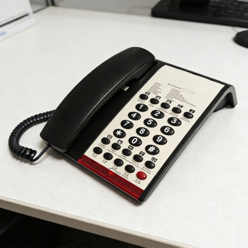 Durability Plastic Telephone For Commercial Lodging With Easy 1