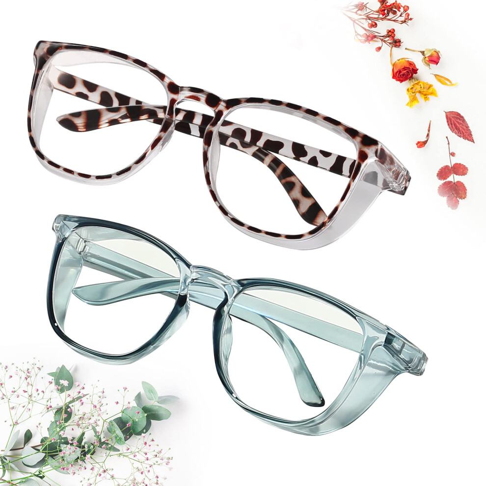 Anti Fog Safety Glasses With Side Shields, Blue Light Blocking Protective Eyewear For Men And Women 9310869677772