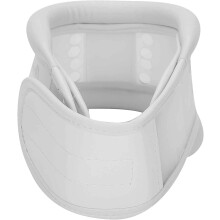 Adjustable Cervical Neck Brace Split Collar for Neck Pain Relief and Support, Breathable PVC Design (Small)
