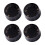 Control Knobs Set of 4 Black Gold Acrylic Guitar Speed Knobs for Les Paul for Precise Volume and Tone Adjustment 1