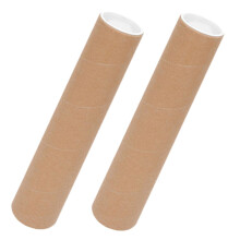Poster Mailing Tubes 2pcs 2 Inch x 15 Inch with Secure Snap Cap for Art Print Storage and Crease Protection