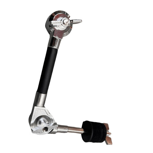 Drum Cymbal Mount Clip with Lock for Drum Set, Durable Metal Construction and Quick Installation