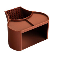 Hermit Crab Shelter with Dual Food Bowls, 2-in-1 Cave Shelter & Feeding Dish, Textured Climbing Ramp & Window