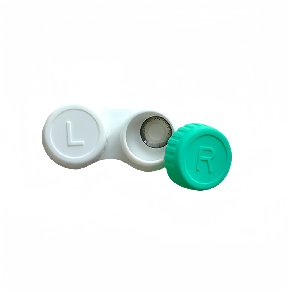 Leak Proof Contact Lens Case for Travel, Durable PP Holder Box for Soft and Hard Lenses, Pack of 1