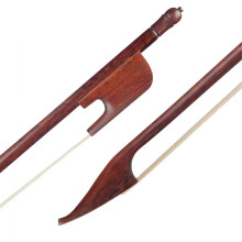 4/4 Baroque Violin Bow Snakewood Stick with White Horsehair, Balanced Design and Comfortable Grip