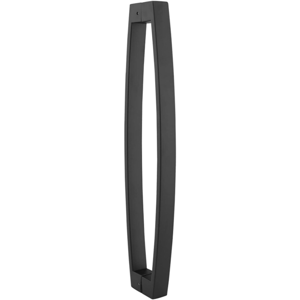 Modern Black Barn Door Handle, Rustresistant Front Entry Pull With Ergonomic Grip For Indoor Outdoor Use 9310869676973