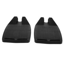 2pcs Elevating Wheelchair Footrest Pedals, Adjustable Non‑Slip Foot Plates for Patient Comfort