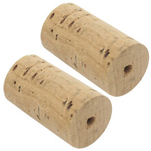 2 Pcs Flute Cork Plugs Durable Natural Cork Headjoint Plug Set for Instrument Protection