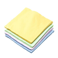 10pcs Microfiber Cleaning Cloth for Phone Screen, Lint‑ Scratch‑ Soft Wipes, Random Color