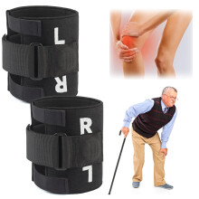 2 Pack Knee Brace for Sciatica Pain Relief with Targeted Compression Pad Adjustable Fit for Men and Women