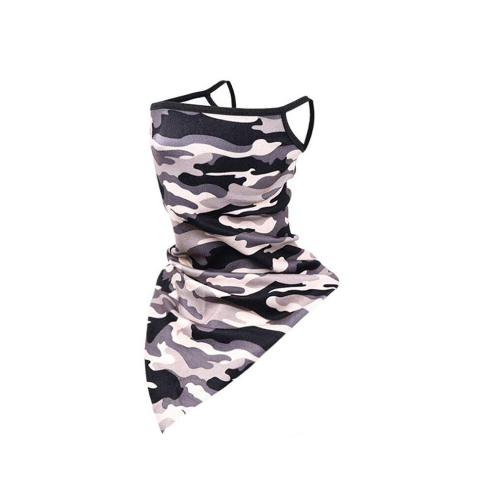 Face Mask For Riding With Uv Protection, Breathable Camouflage Neck Gaiter, Dust And Windproof Design 9330225668879