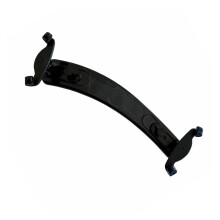 4/4 Full Size Violin Shoulder Rest Set, Adjustable Black Plastic Soft Pad for Easy Storage and Sorting